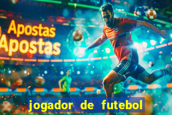 jogador de futebol de pau duro